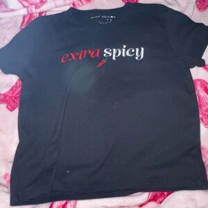 MIA Black and White Graphic Tee